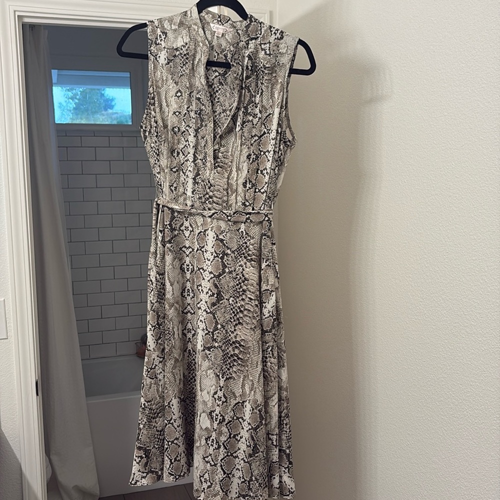 Nanette Lepore leopard dress